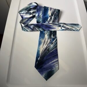 Jerry Garcia Men's Tie Necktie "Birdland" Collection 55 Blue Multi